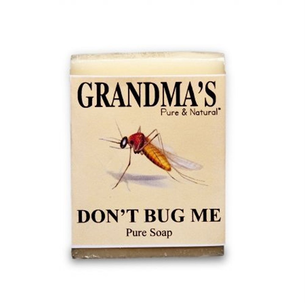 Grandma's Don't Bug Me Soap Bar - 2.0 oz Bug Repellent with No Chemicals & Safe for Children - 67023