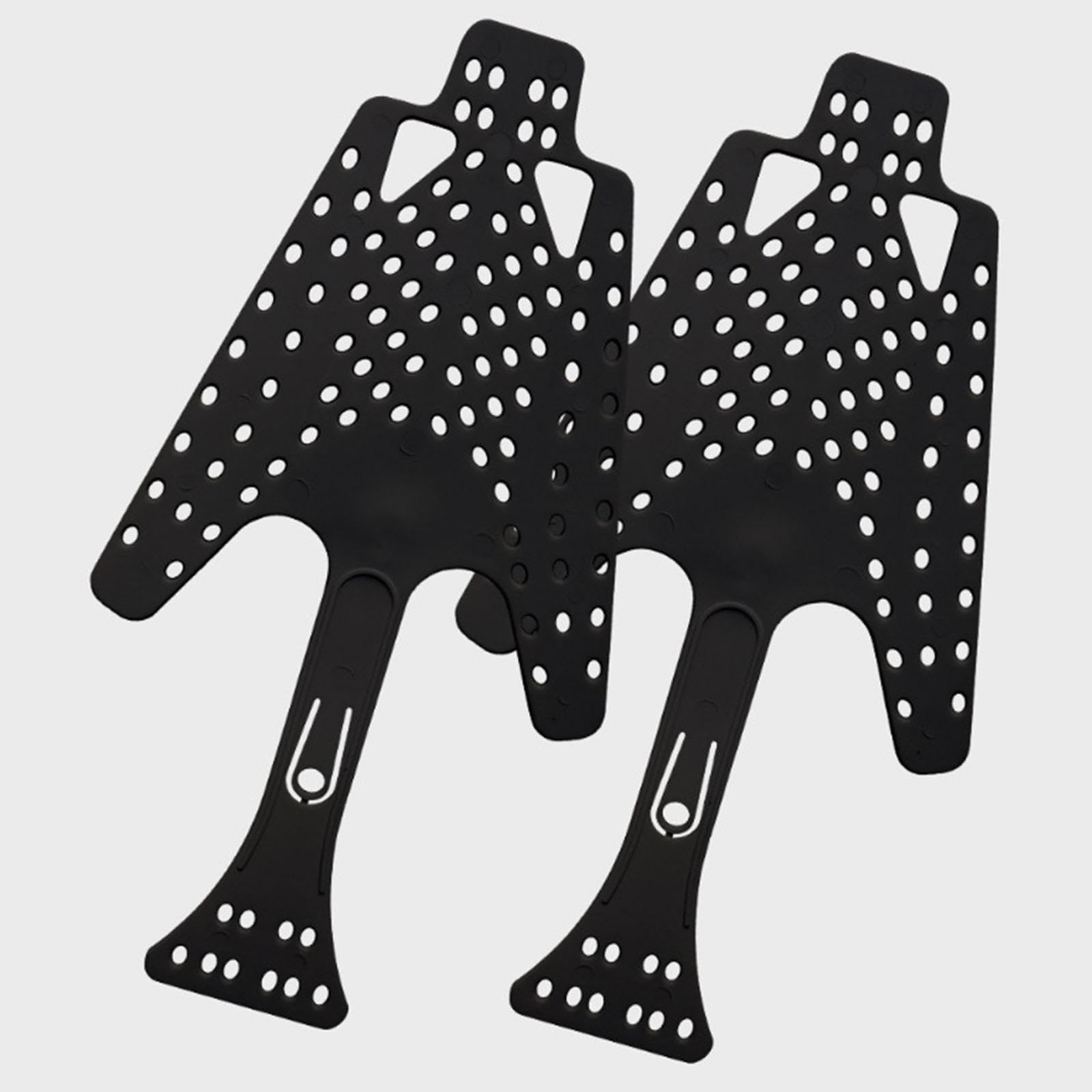 YIJU Flip Fin Diving Fins Shoes Support, Replacement Insert for Fins, Wear Resistant Portable Holder for Snorkeling, Hollow Design , Black