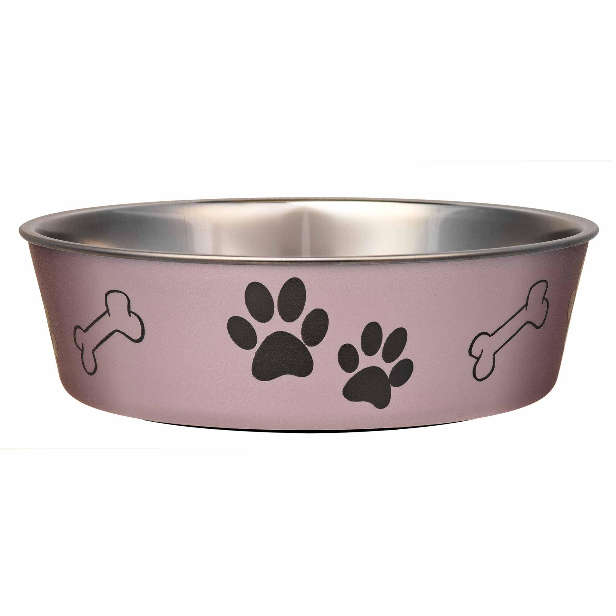 Loving Pets Metallic Bella Bowl Dog Bowl, Extra Large, Grape by Loving Pets