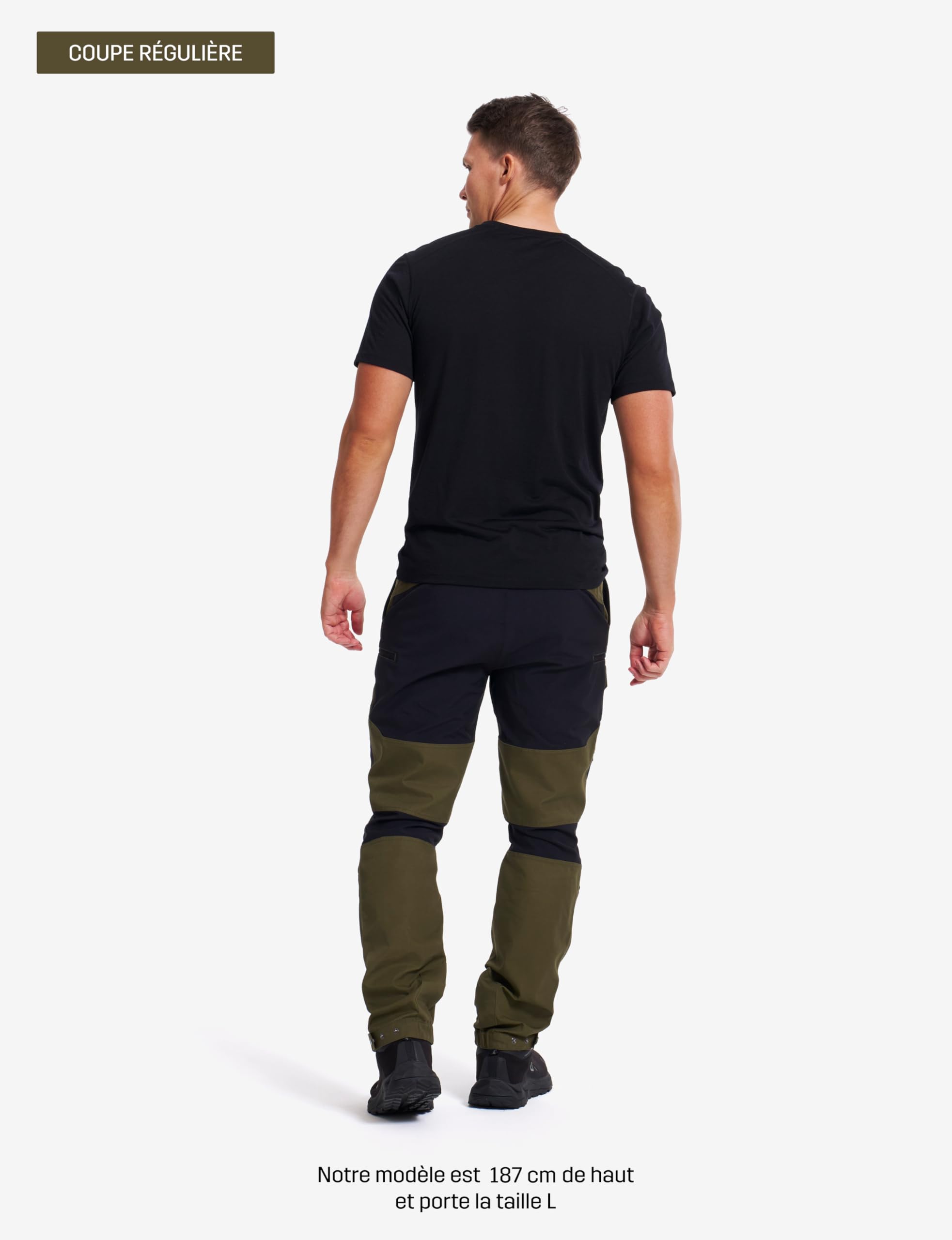 RevolutionRace Nordwand Pantalon de Randonnée pour Homme, Pantalon pour la Randonnée et de Nombreuses Activités de Plein air. Pantalon de Trekking et Travail Robuste et Durable