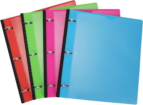 Paquete de 4 carpetas 3RingFront