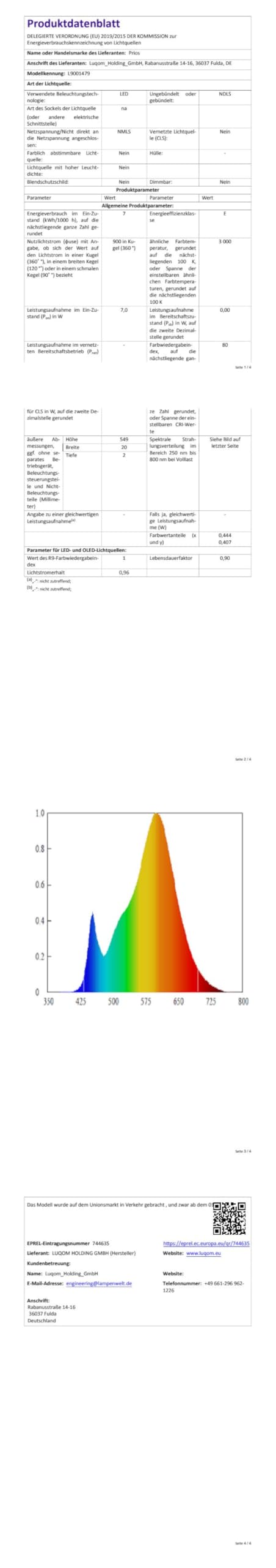 Lindby LED Lámpara de pared Philippa (Moderno) en Plateado hecho Metal e.o. para Cuarto baño (1 llama, lámparas, aplique