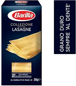 Barilla Macarrão Grano Duro Lasagne 250G