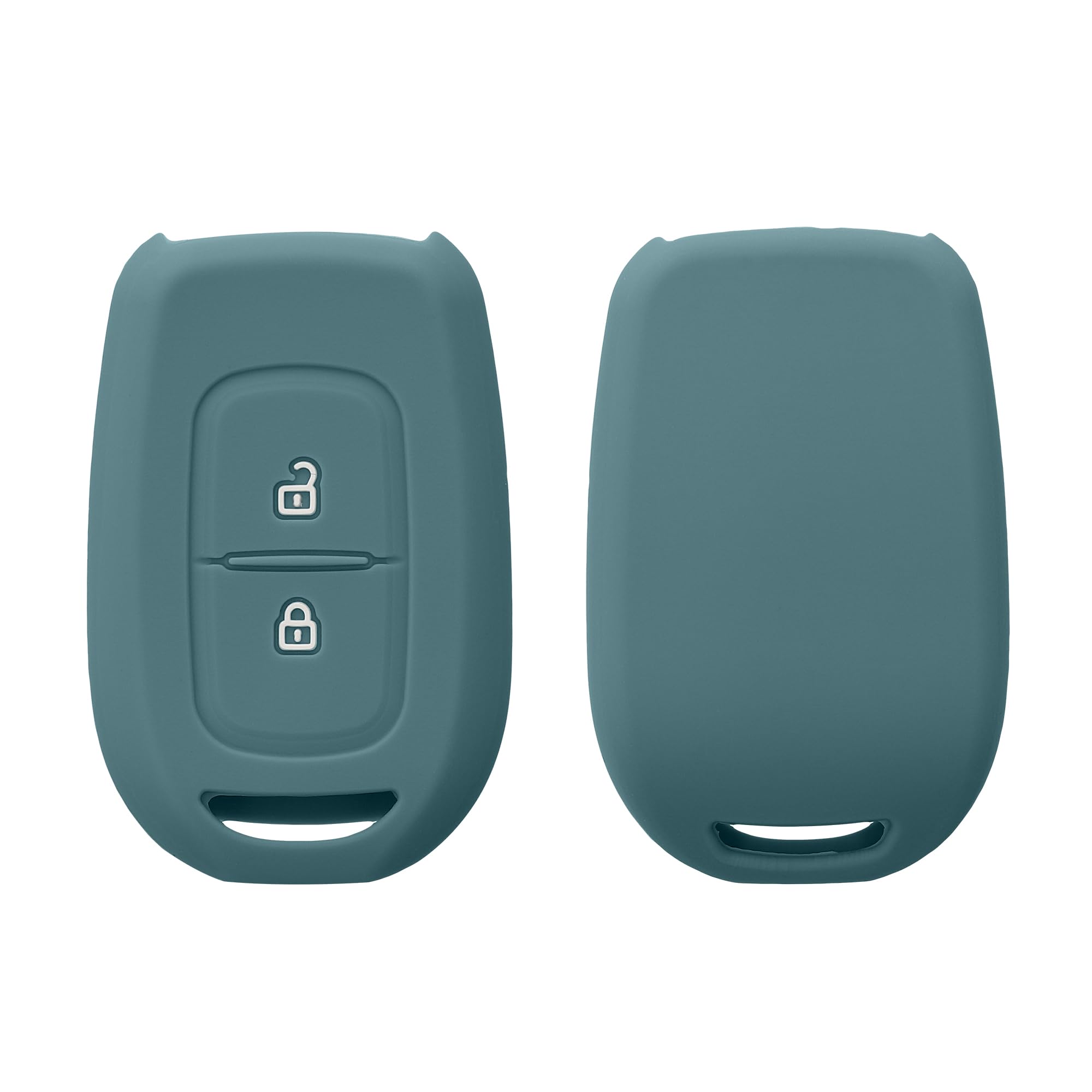 kwmobile Key Cover Compatible with Renault Dacia 2 Button Remote Control Car Key