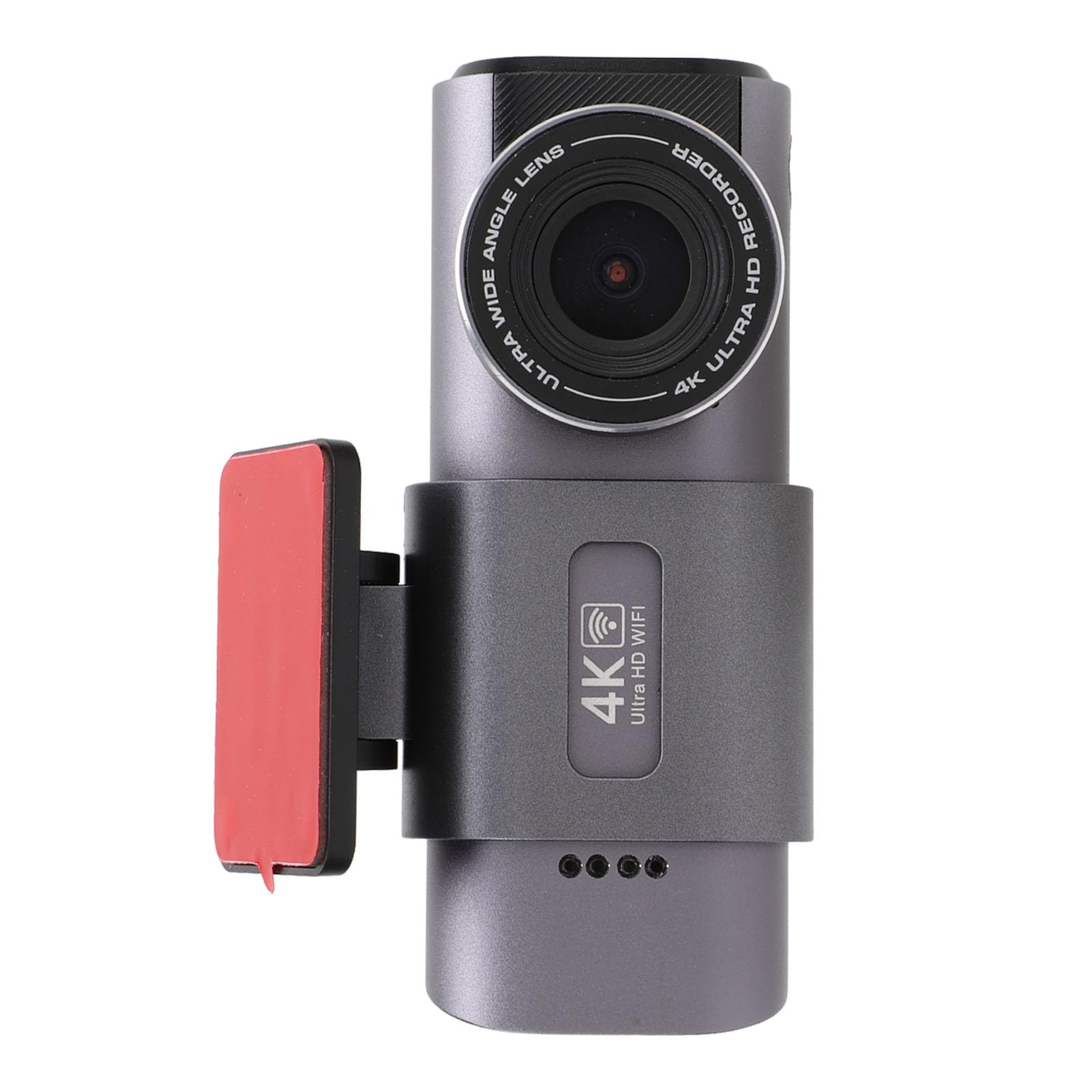 Cámara de Salpicadero Delantera y Trasera, Sensor G, Modo de Estacionamiento, Grabación en Bucle, Grabadora de Conducción Frontal 4K Trasera 1080P HD con Control por Aplicación
