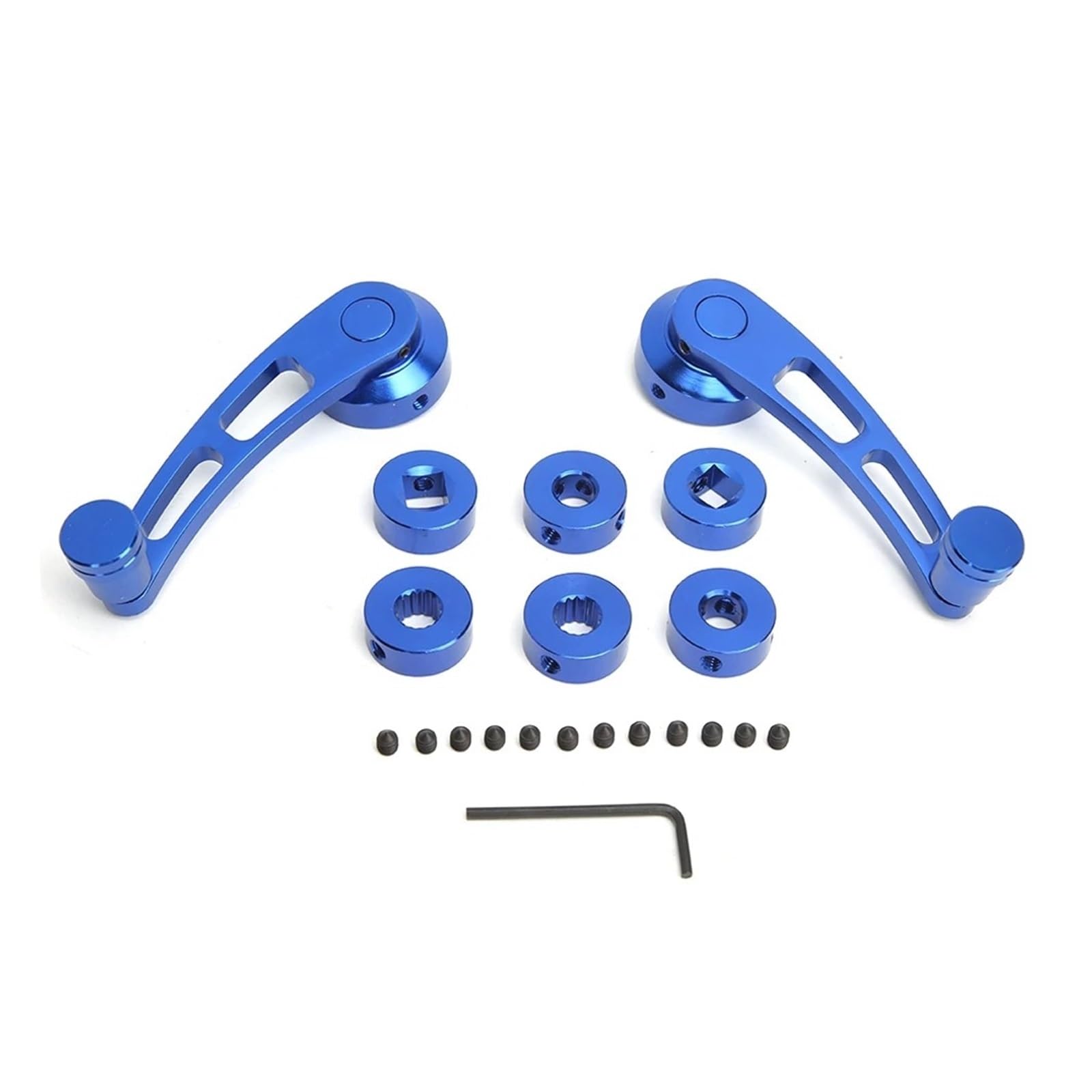 SAUANMNKTP Electric Window Regulator Alloy Window Handle Riser Winder Crank Fit for Classic Car Front PassengerWithout(1616190065711)