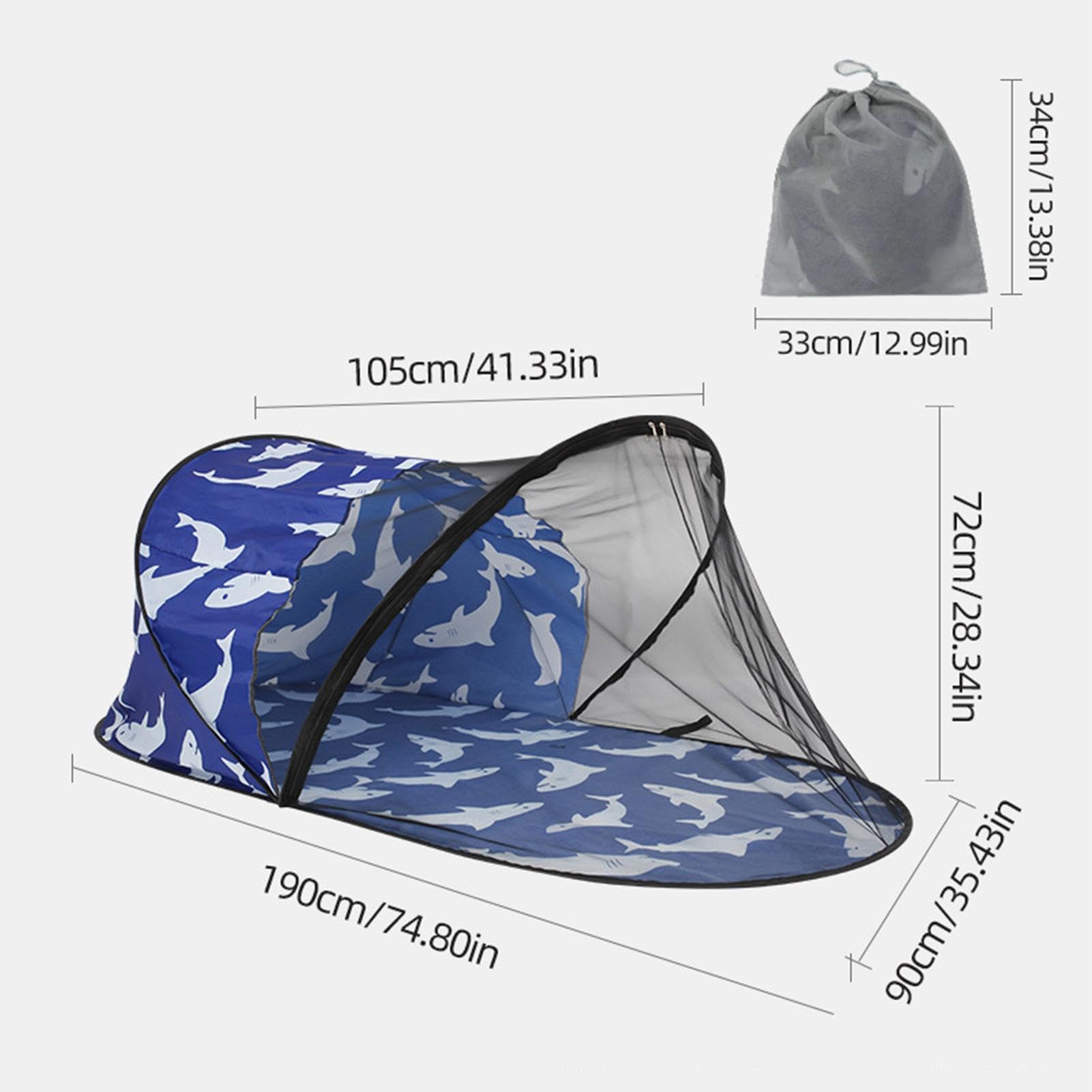 Moustiquaire de Camping Tente Pliante Respirante à Ouverture Rapide | Moustiquaire De Patio Et Camping pour Intérieur Extérieur Jardin Cour Arrière Maison Adultes