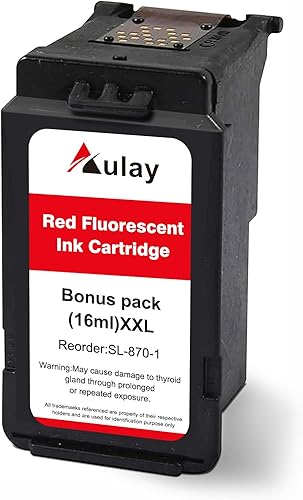 Miniatura 4 de SL-870-1 Cartucho de tinta roja de repuesto para Pitney Bowes New SendPro Mailstation (CSD1) Máquinas postales | Rojo | Tinta de gran capacidad de