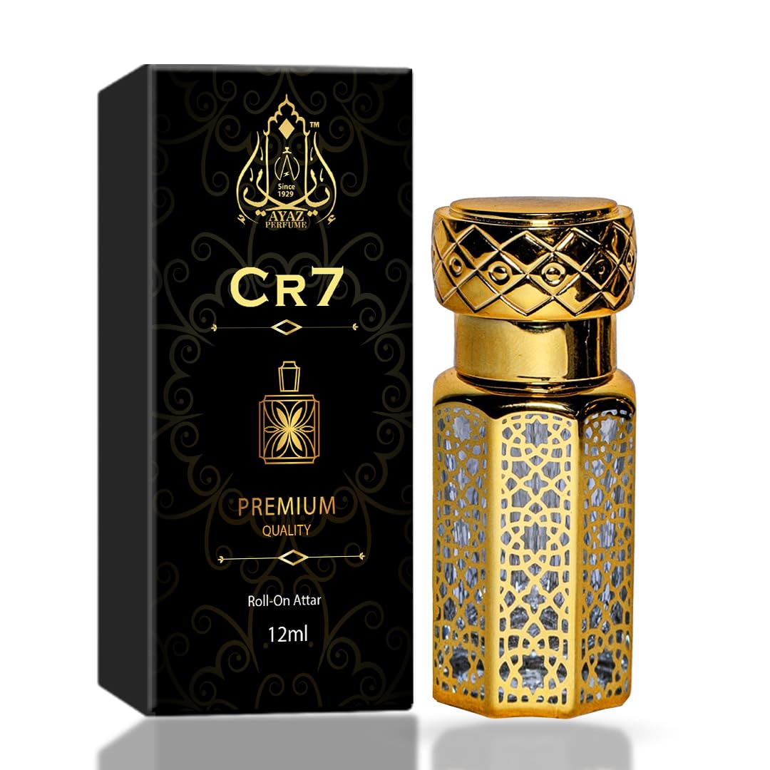 Ayaz Perfume CR 7 Luxury Unisex Attar | 100% Alcohol Free| Long Lasting Attar |Attar for Men & Women