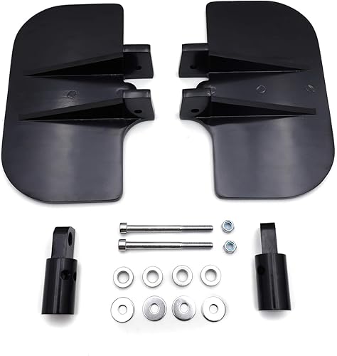 Miniatura 8 de Motocicleta Pasajero Mini Floorboards Pasarelas Traseras Reposapiés Soportes Compatible Con H-D Dyna Fat Bob Low Rider Street Bob Super Glide PN