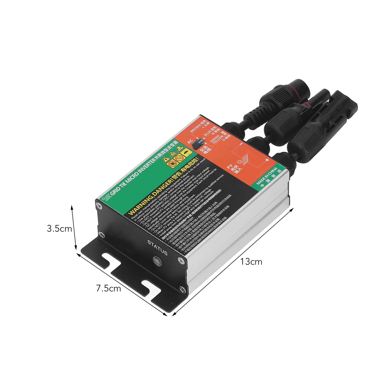 Grid Tie Micro Inverter MPPT Czysta fala sinusoidalna Kompaktowa energia słoneczna alternatywna AC230V (300W)