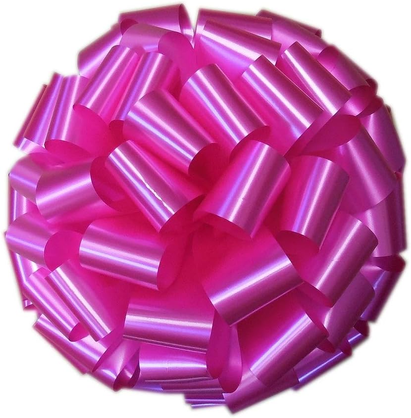 Single Color Car Bows (White, 20")