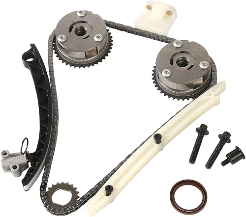 Kit de cadena de distribución Mplus con engranajes de árbol de levas para Chevrolet Cruze & Chevy Volt 13-15 Buick Encore 14-15 Cadillac ELR 1.4L L4 Kit de cadena de distribución Mplus con engranajes de árbol de levas para Chevrolet Cruze & Chevy Volt 13-15 Buick Encore 14-15 Cadillac ELR 1.4L L4