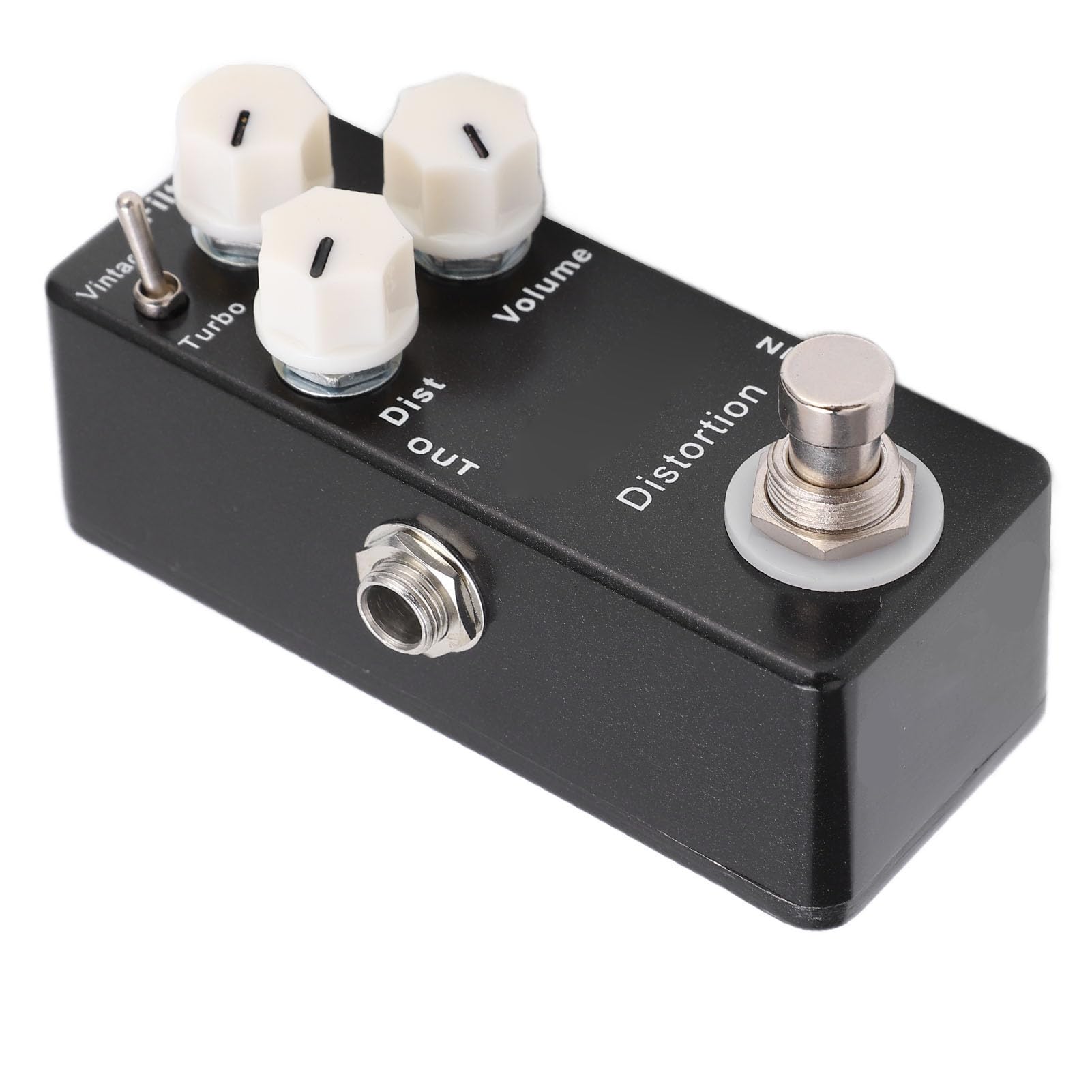 FILFEEL Pedale per Chitarra Distorsore con Interruttore True Bypass – Effetto Compatto Ed Elettrico per Chitarristi
