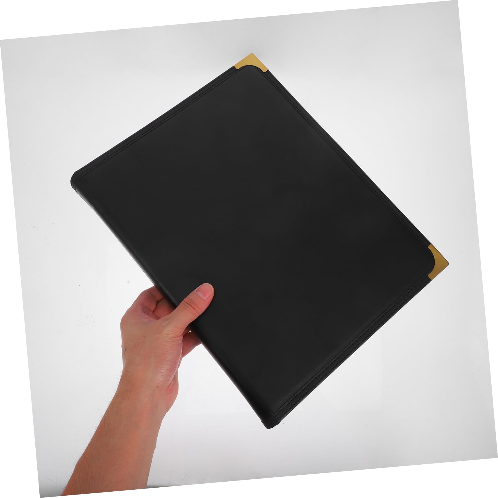 Cabilock Carpeta de Menú de Pvc Transparente, Libro de Recetas para Restaurante, Resistente al Desgaste y Fácil de Limpiar, Adecuado para Bar y Comedor