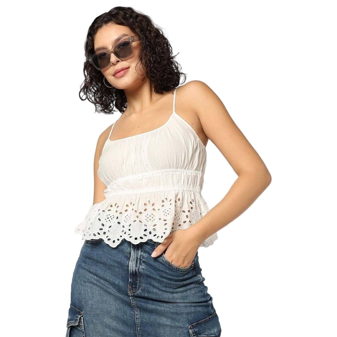 GAP Women's Regular Fit Blouse-picture-20