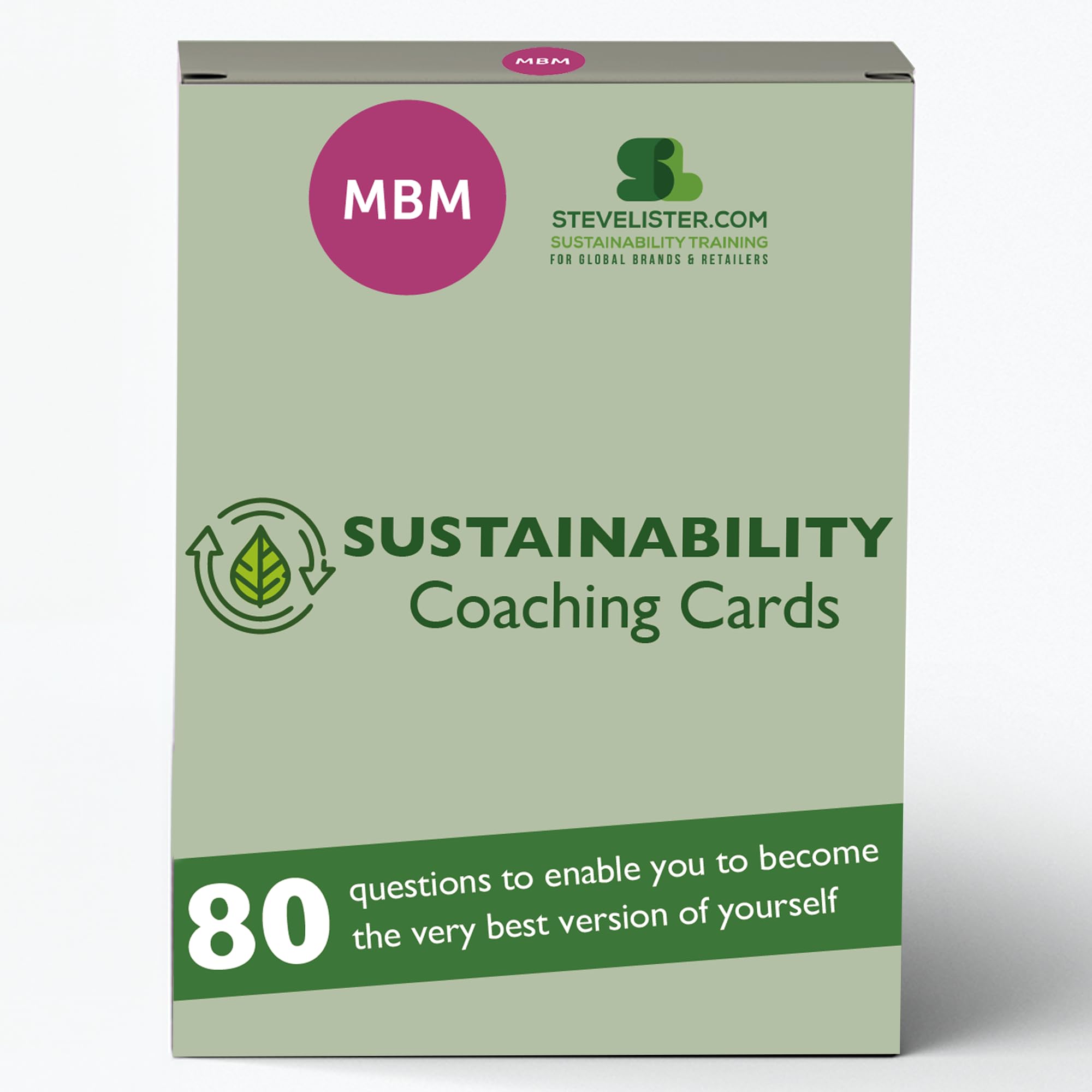 MBM Coaching Cards for Personal Growth | Question Cards for Reflection, Awareness & Positive Change (Sustainability)