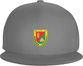 Official Seal of Pereira Adjustable Trucker Flat Brimmed Baseball Cap Snapback Sun Hat Hip Hop Cap for Men and Women
