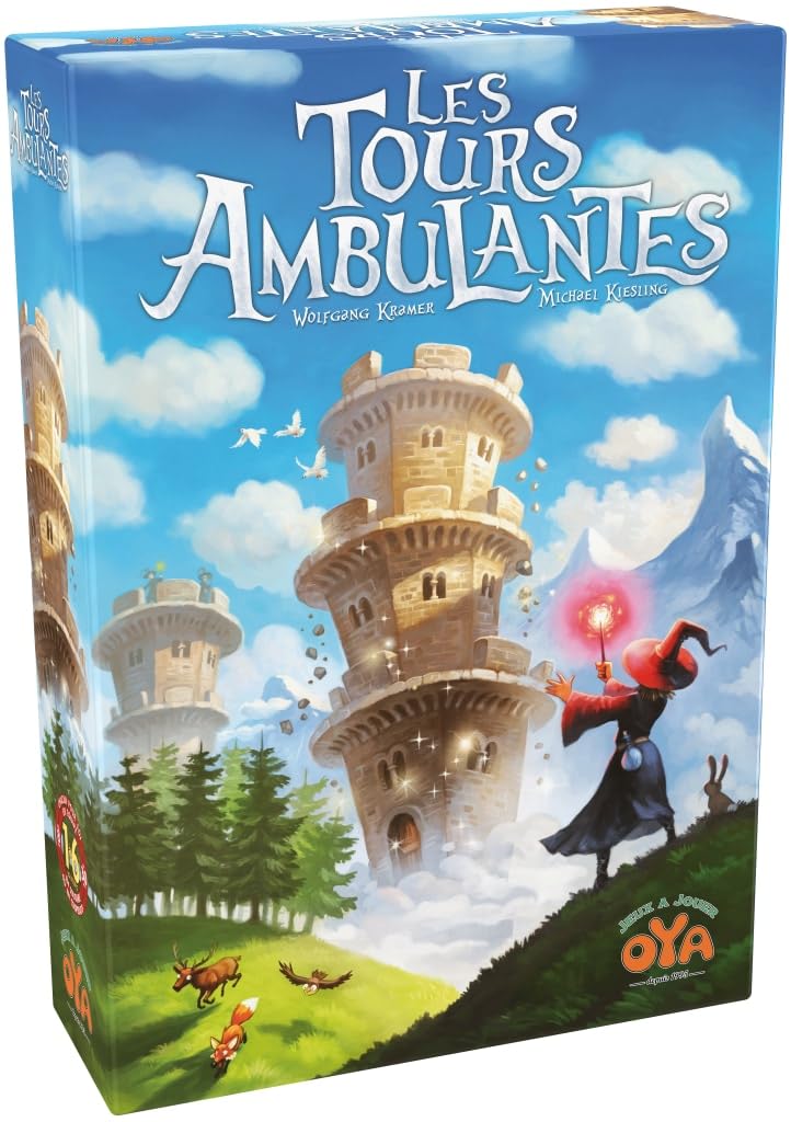 OYA Die wandelnden Touren - Brettspiel für 2 Spieler ab 8 Jahren