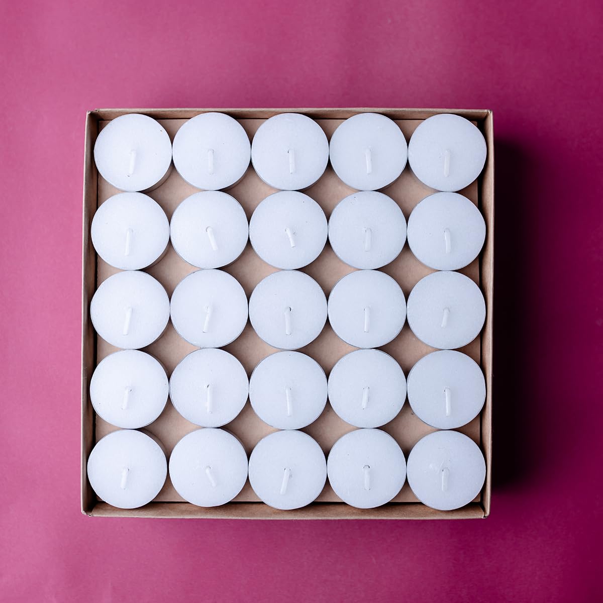 Samskara Wax Tealight Candels | Non Toxic Smokeless Candles Perfect for Home Decor, Prayers, Rituals |No Residue Long Lasting| 3-Hours Burn Time (Set of 100, UNSCENTED) (B0CSSX8H1F) Amazon Price History, Amazon Price Tracker