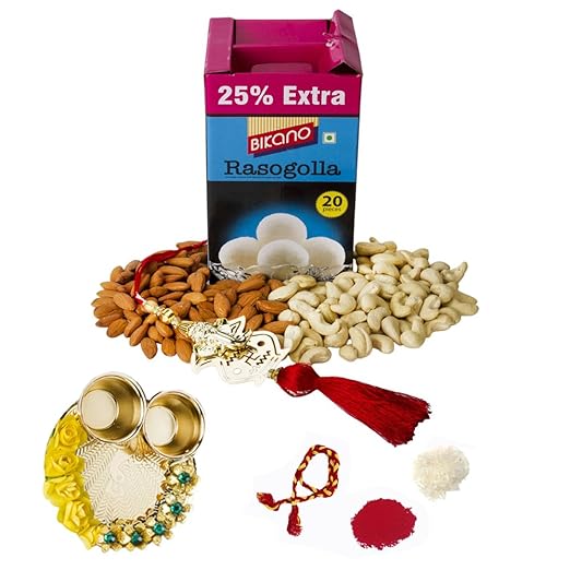 Celebrations Bikanervala Nutty Rasgulla Bhai Dooj Hamper
