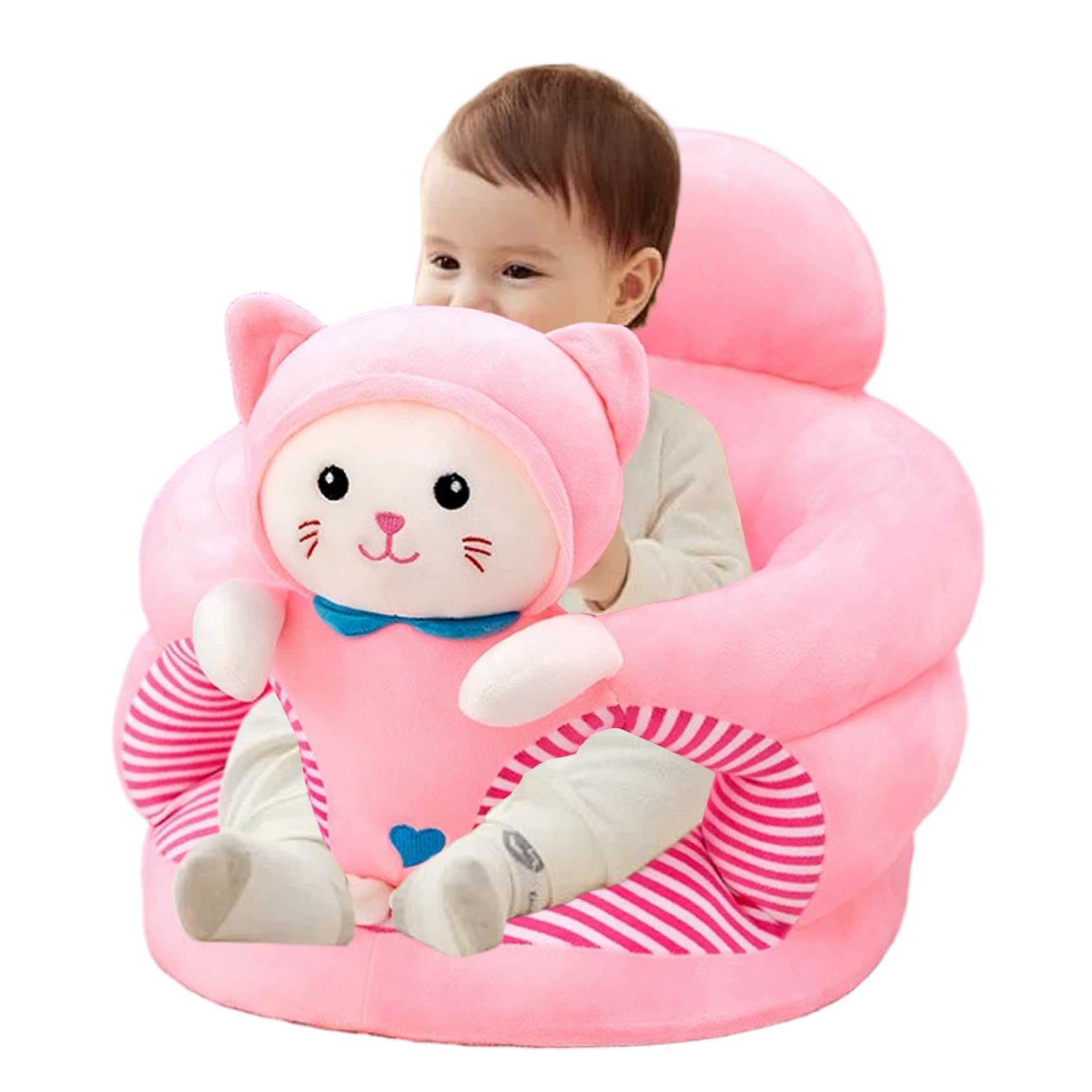 Peluche chaise assise bébé chaton dessin animé mignon canapé soutien chambre salon crèche
