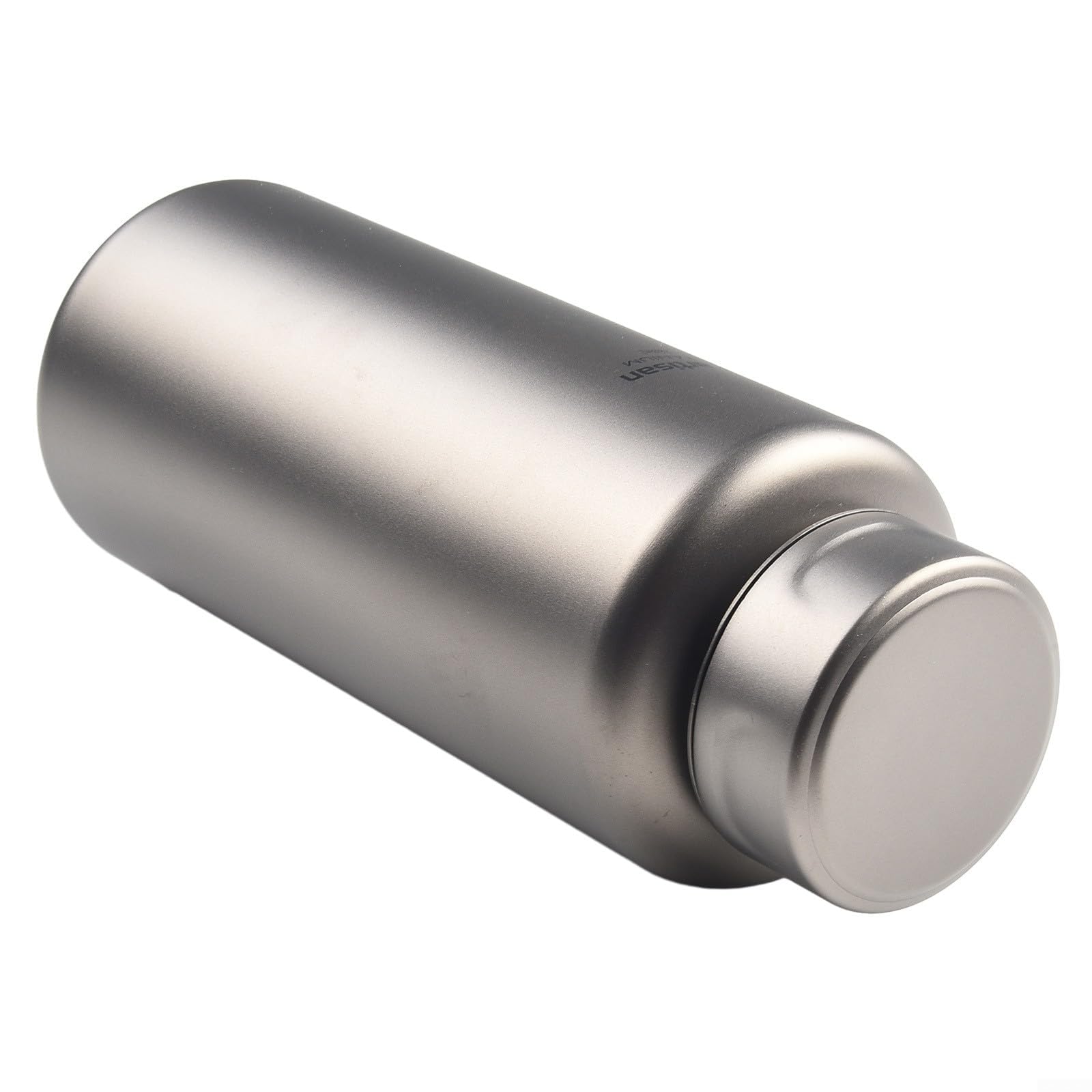 Bouteille d'eau en titane étanche de 700 ml avec large goulot, conçue pour boire du thé et du café en plein air, tasse de camping légère et résistante (700 ml)