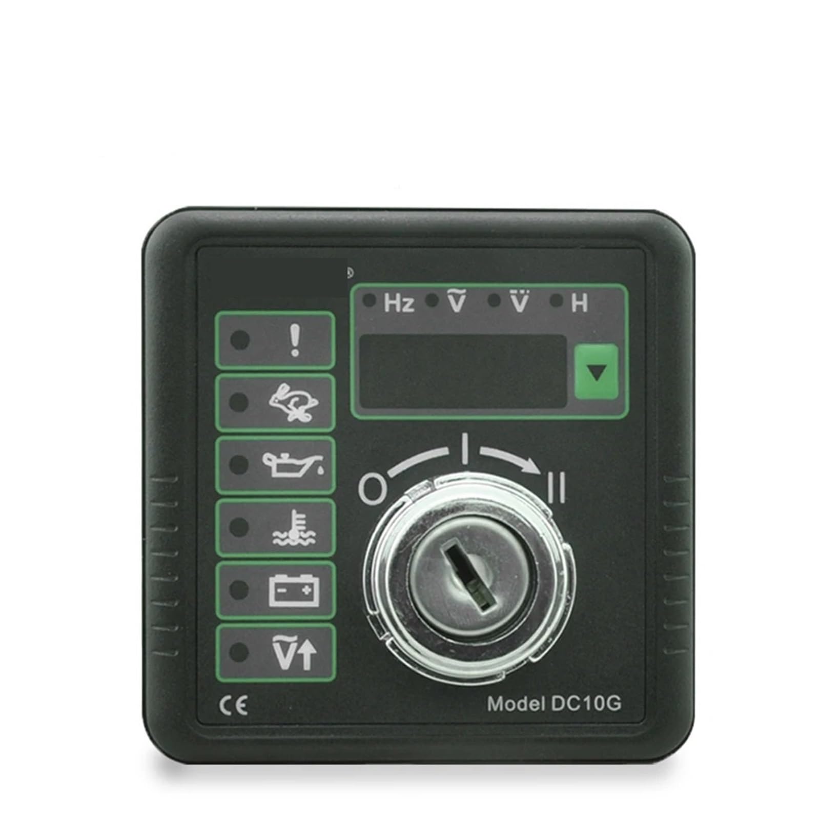 Arranque manual y parada para generadores con el panel de control del motor multifunción DC10G 4
