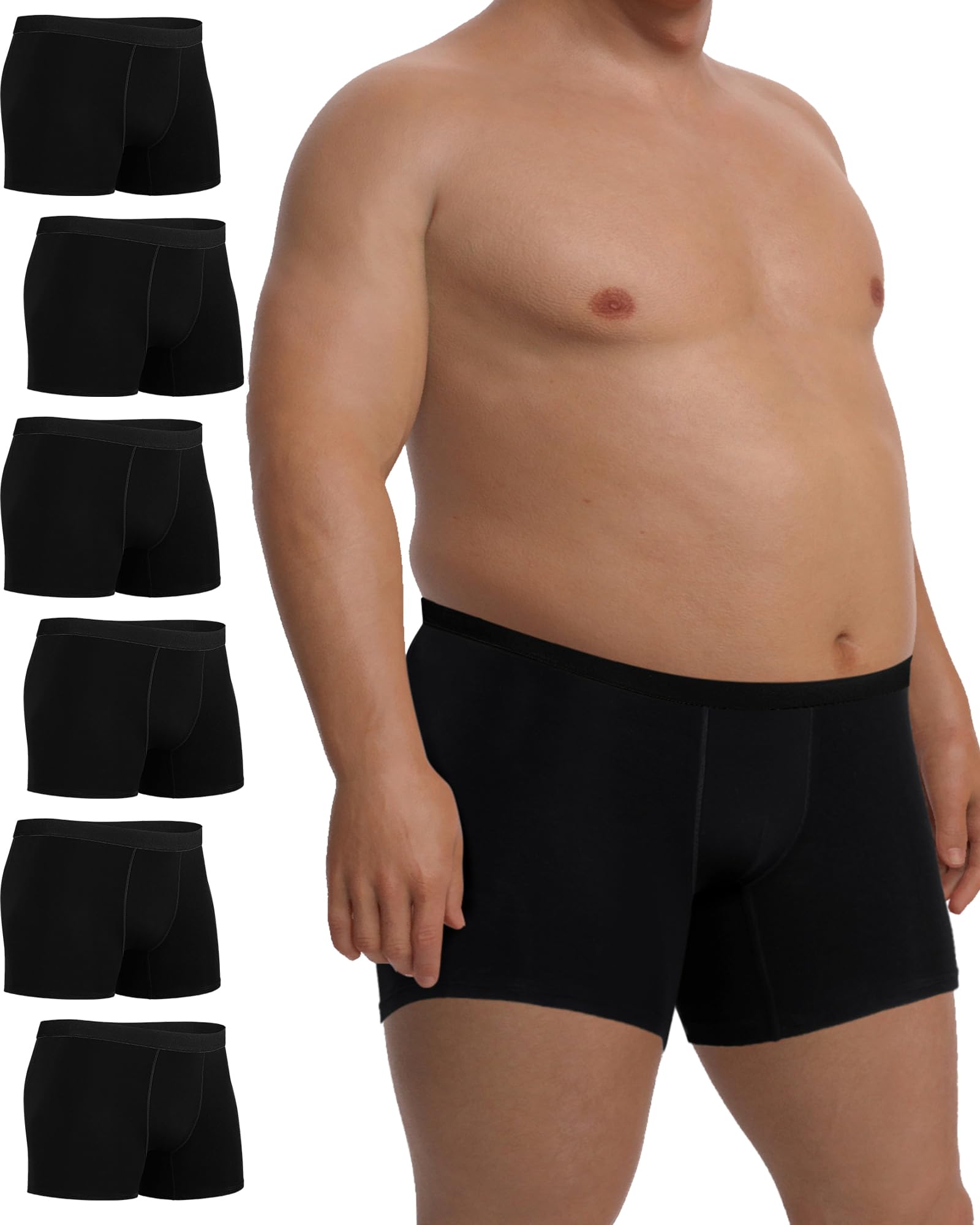 Generic6 Pack Men's Plus Size Underwear 4XL-8XL
