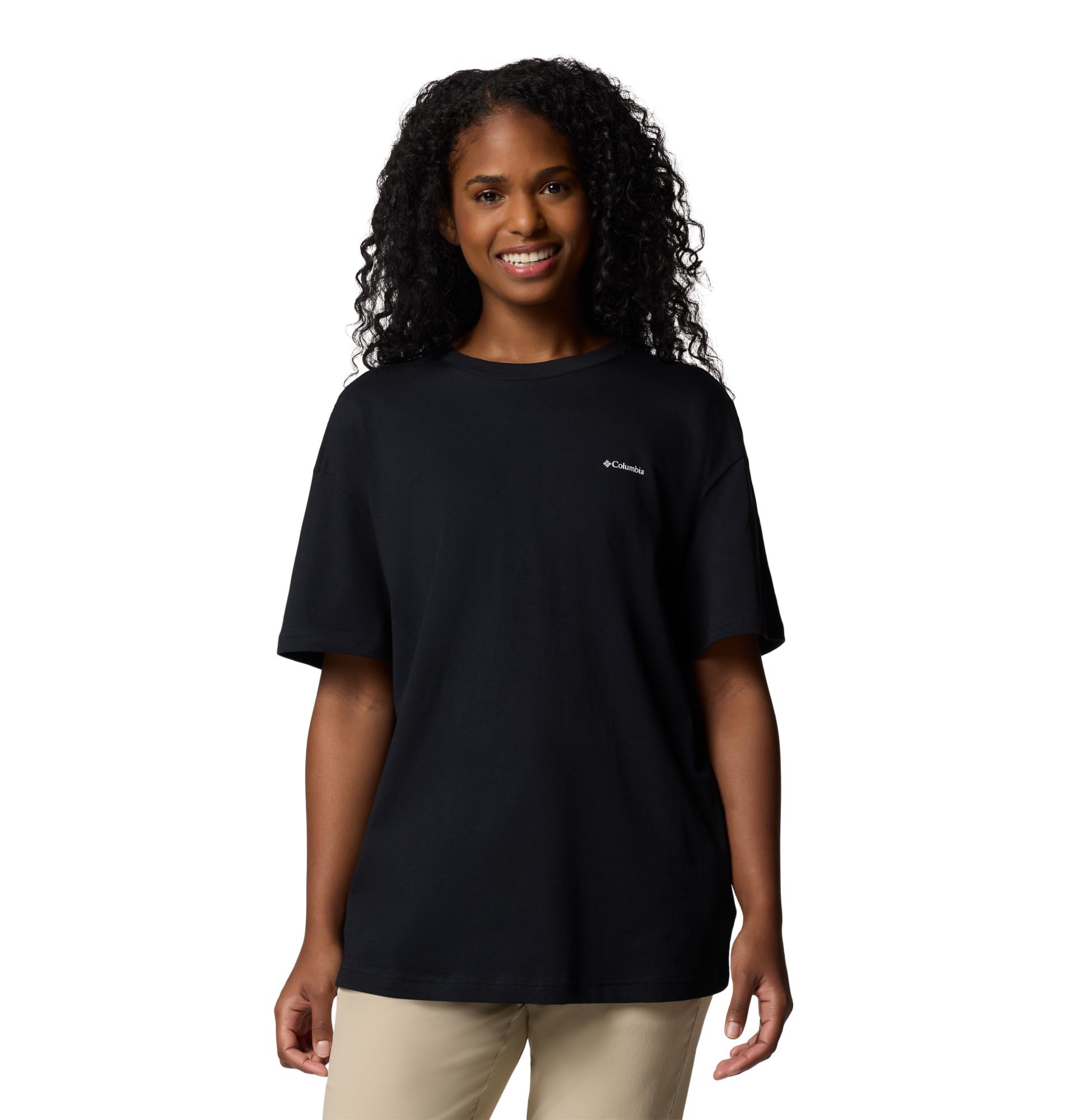 Columbia Women's Rolling Bend Graphic Oversized Tee