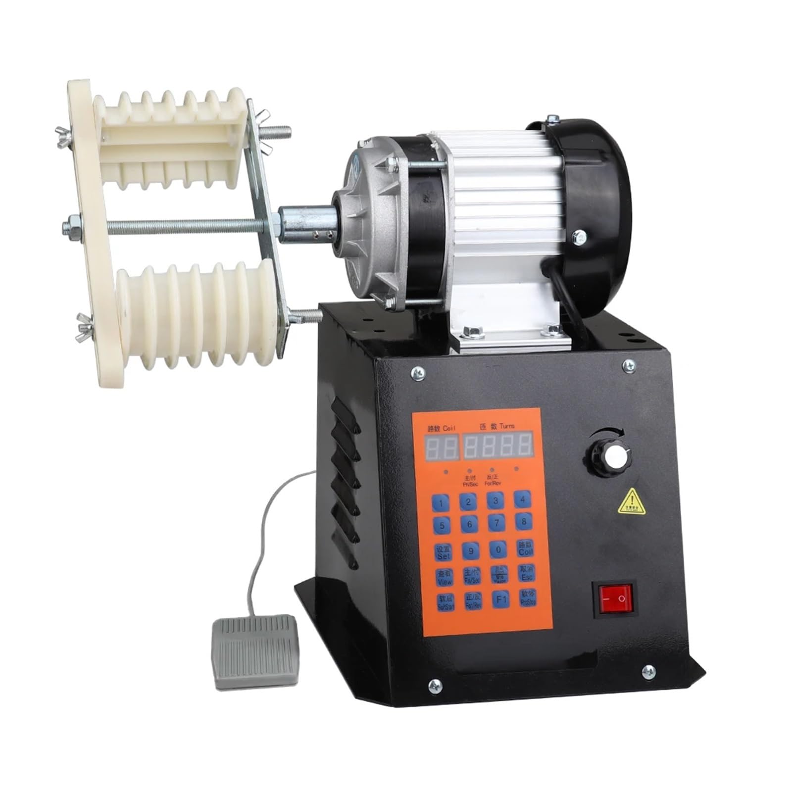 Joliane 500W Fully Automatic Coil Cnc Winder Table Fan Electric Motor Winding Machine Counter Enameled Wire Winding Machine 350W (500W)