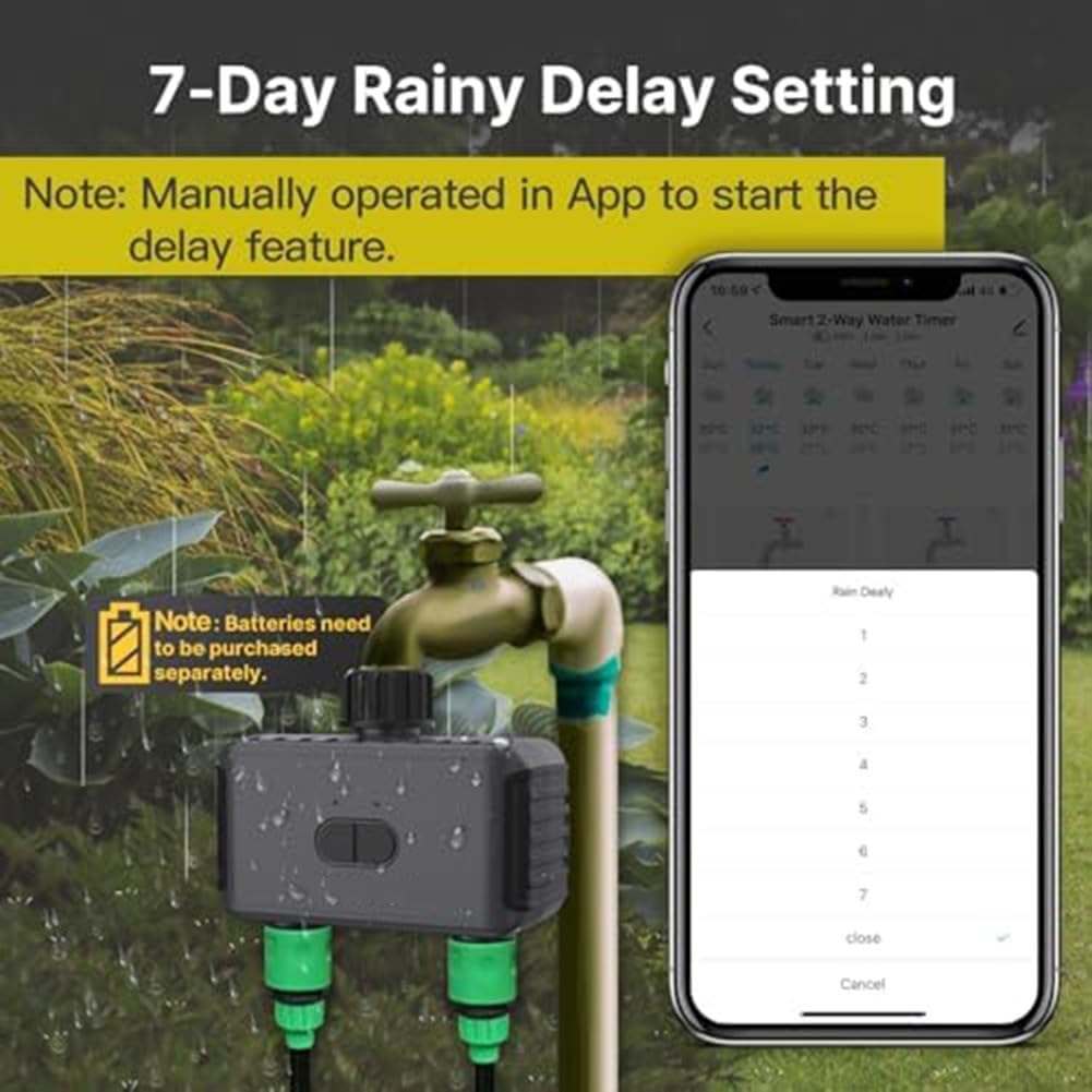 Smart Garden Bewässerungs-Timer Mit Fernbedienung - Automatische Bewässerung Für Deinen Garten