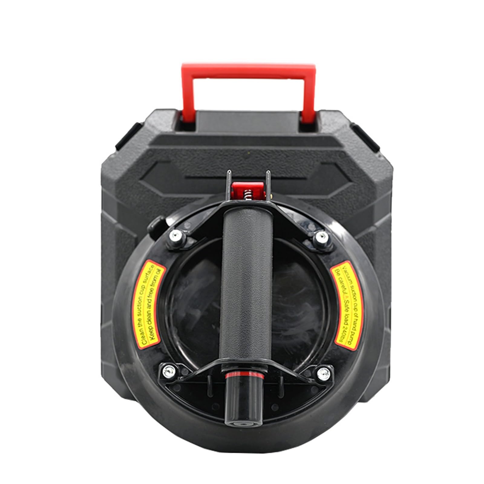 Zxzzas 2300W With Control Vacuum Suction Cup, 8 Inch 200Kg-250Kg Air Pump Vacuum Suction Cups Powerful Heavy-Duty Strong Hand Pump Sucker Lifted With Storage Box(2300W With Control)