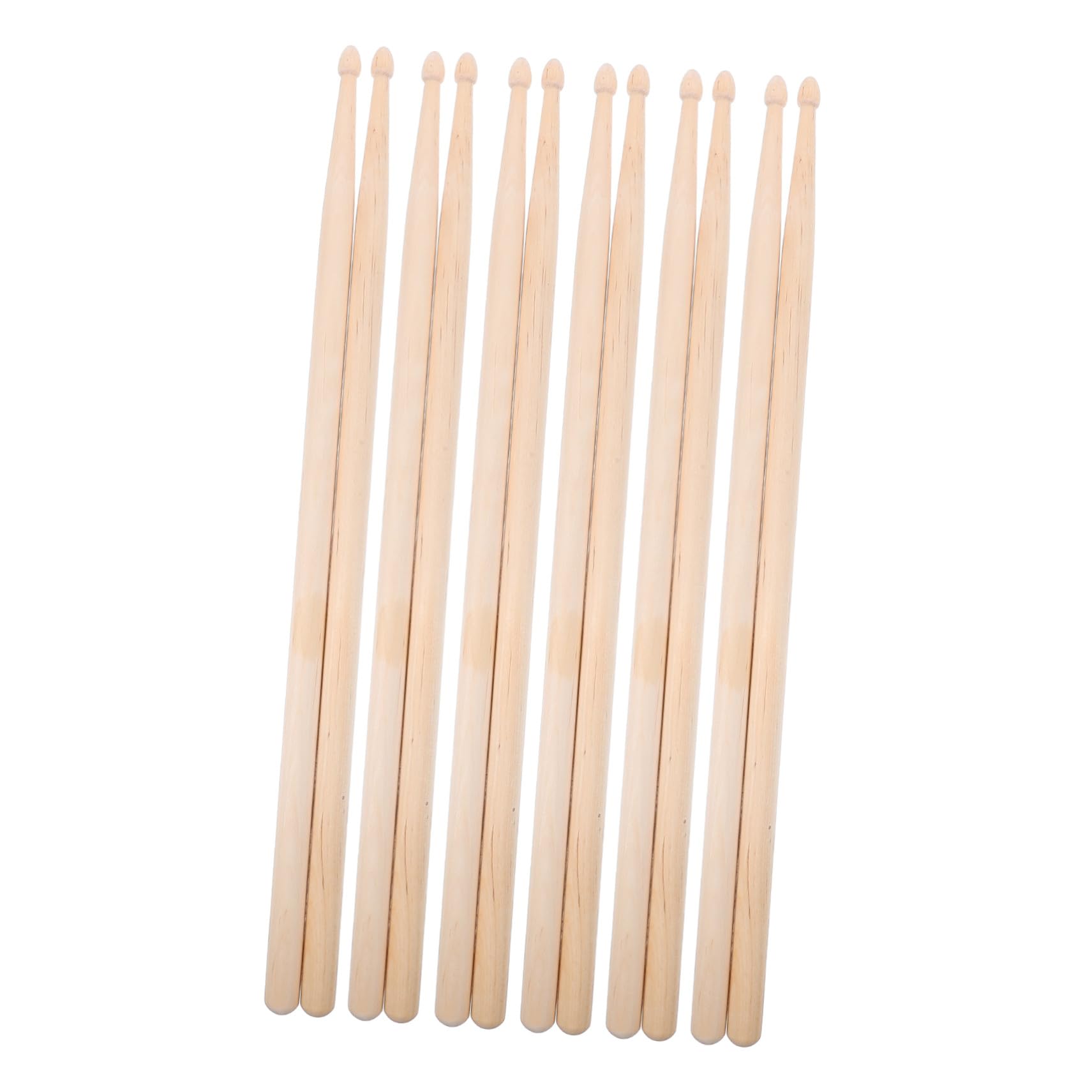 Cabilock 6 paia Bacchette per Batteria in Legno d Acero per Jazz e Percussioni di Bacchette per Batteria Adulti e Principianti con Impugnatura Confortevole Accessori Versatili per
