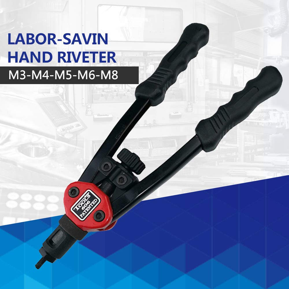 Labor-savin mano Rivettatrice manuale Pull Rivet Nut macchina Rivettatrice Strumenti