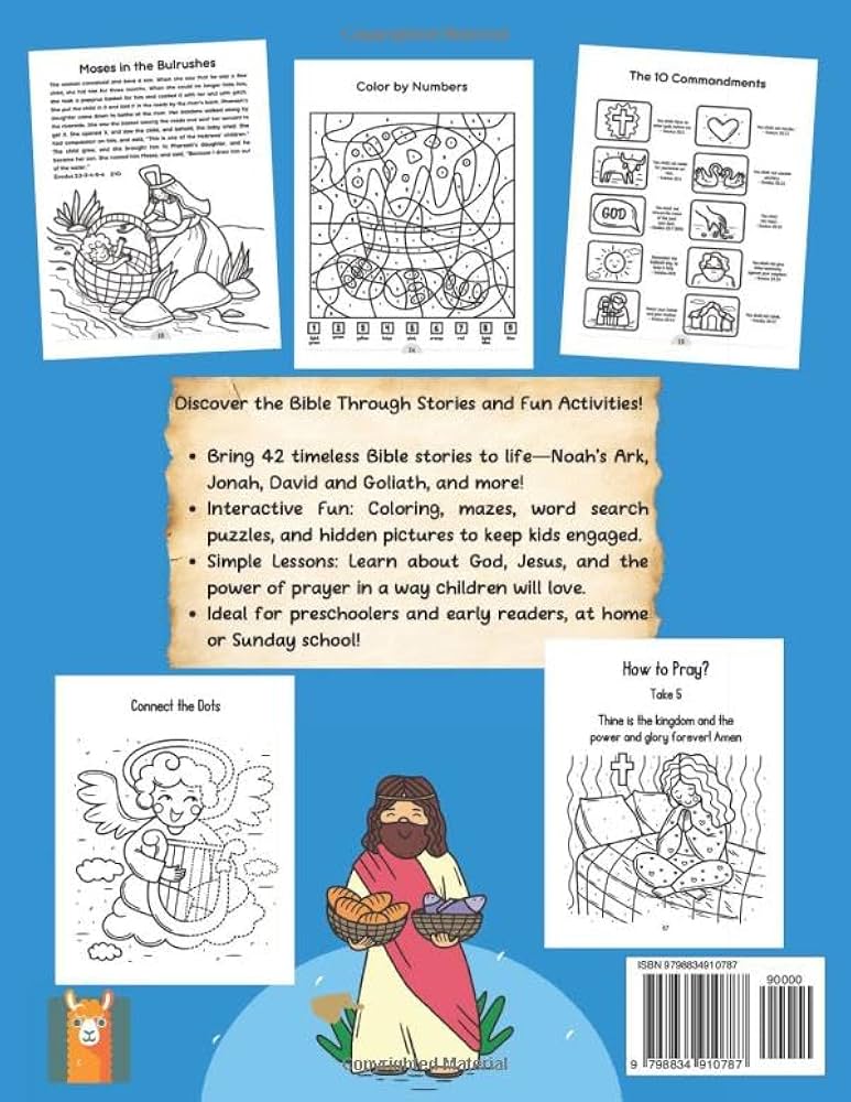 bible-story-and-activity-book-for-kids-biblical-stories-and-scripture-verses-early-readers-bible-including-coloring-drawing-mazes-connect-the-dots-and-puzzles-alpaca-press-orange-9798834910787-amazon-com-books for Free Printable Bible Story Hidden Pictures Printable Bible Story and Activity Book for Kids: Biblical Stories and Scripture Verses, Early Readers Bible, Including Coloring, Drawing, Mazes, Connect the Dots, and Puzzles: Alpaca Press, Orange: 9798834910787: Amazon.com: Books for Free Printable Bible Story Hidden Pictures Printable