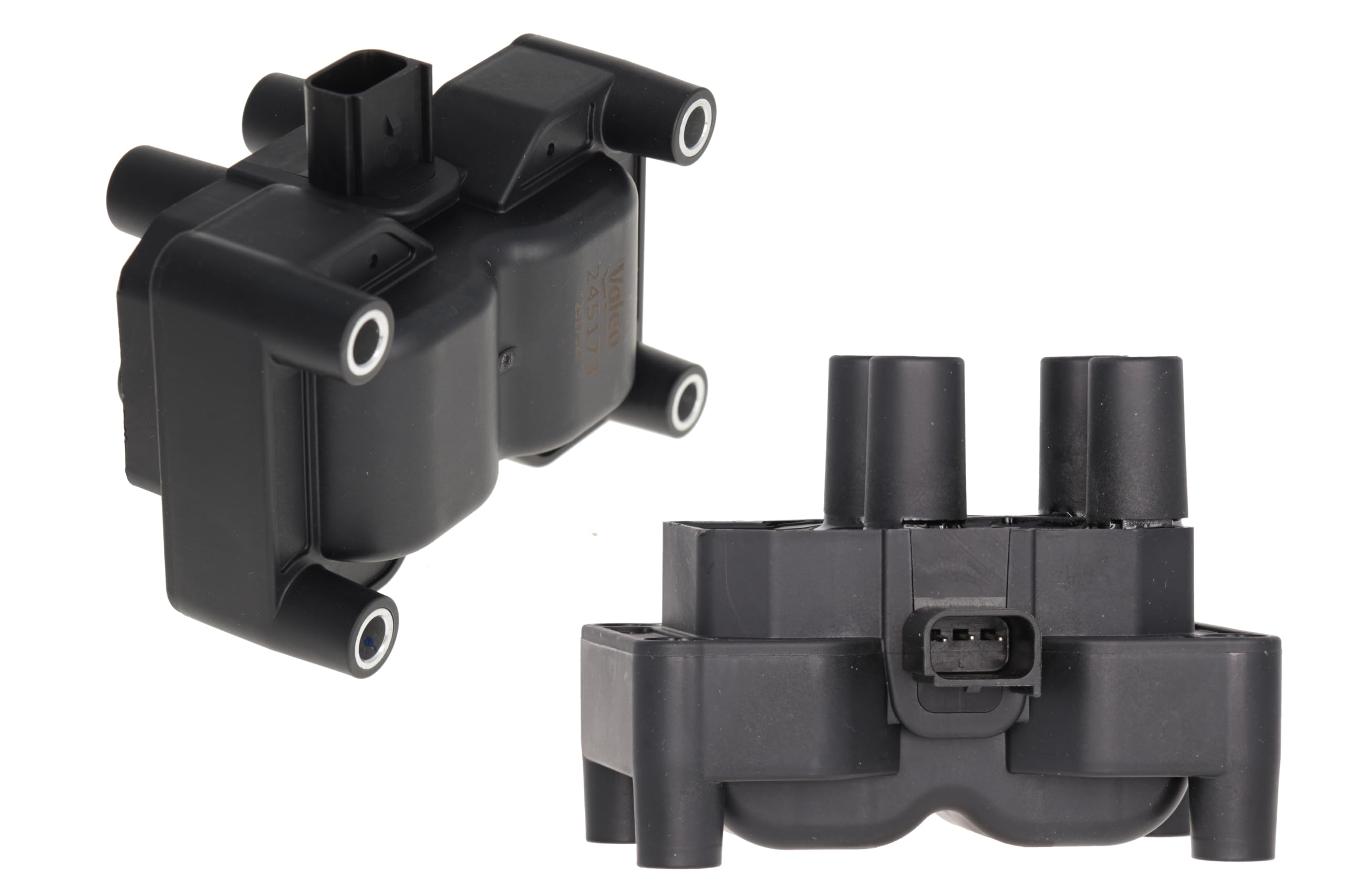 VALEO 245173 Ignition Coil Number of secondary outlets: 4 Number of Pins: 3 pins Type of connexion: Primary resistor: ohms Secondary resistor: