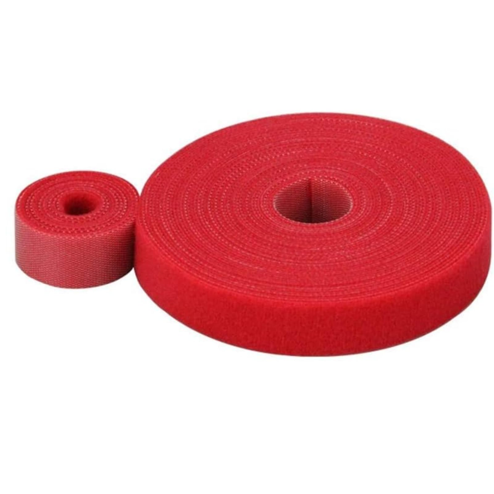 SHIVANSH TECHNOLOGY Essentials Reusable Adjustable Cable Cord Management Hook & Loop/Self Locking Zip Cable Ties Straps, Tie Wraps, Wire Clips (Hook and Loop Cable Straps (7 Rolls of 1m), Red) (B0C4T72KMF) Amazon Price History, Amazon Price Tracker