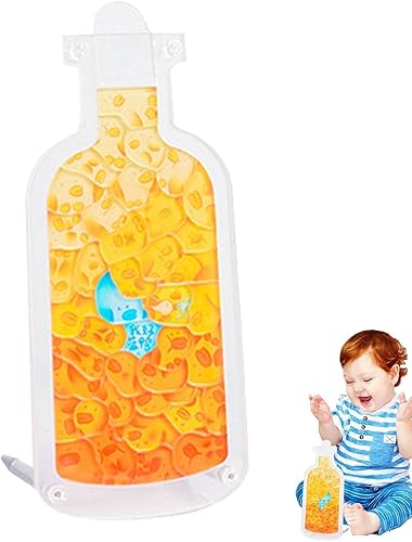 Miniatura 9 de Rompecabezas 3D de animales lindos rompecabezas creativo de acrílico para botella de bricolaje lindo cerdo pato gato juego de regalo para niños y