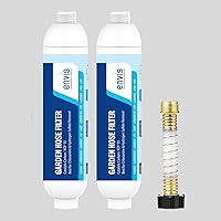 Vista 5 de Envig El filtro de manguera de jardín en línea KDF de carbono catalítico elimina cloramina, cloro, compuestos orgánicos volátiles y productos