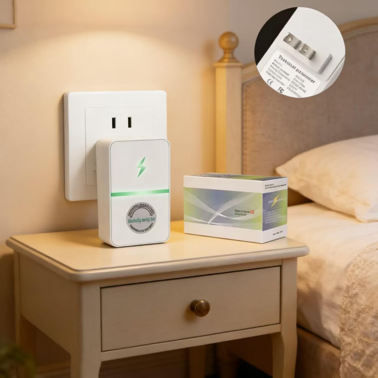 Stopwatt Smart Energy Saving Plug, Stop Watt Power Saver Device for Home & Office, Universal Electricity Saver 90V-250V 30KW, Safe & Durable (2-Pack) — view 6