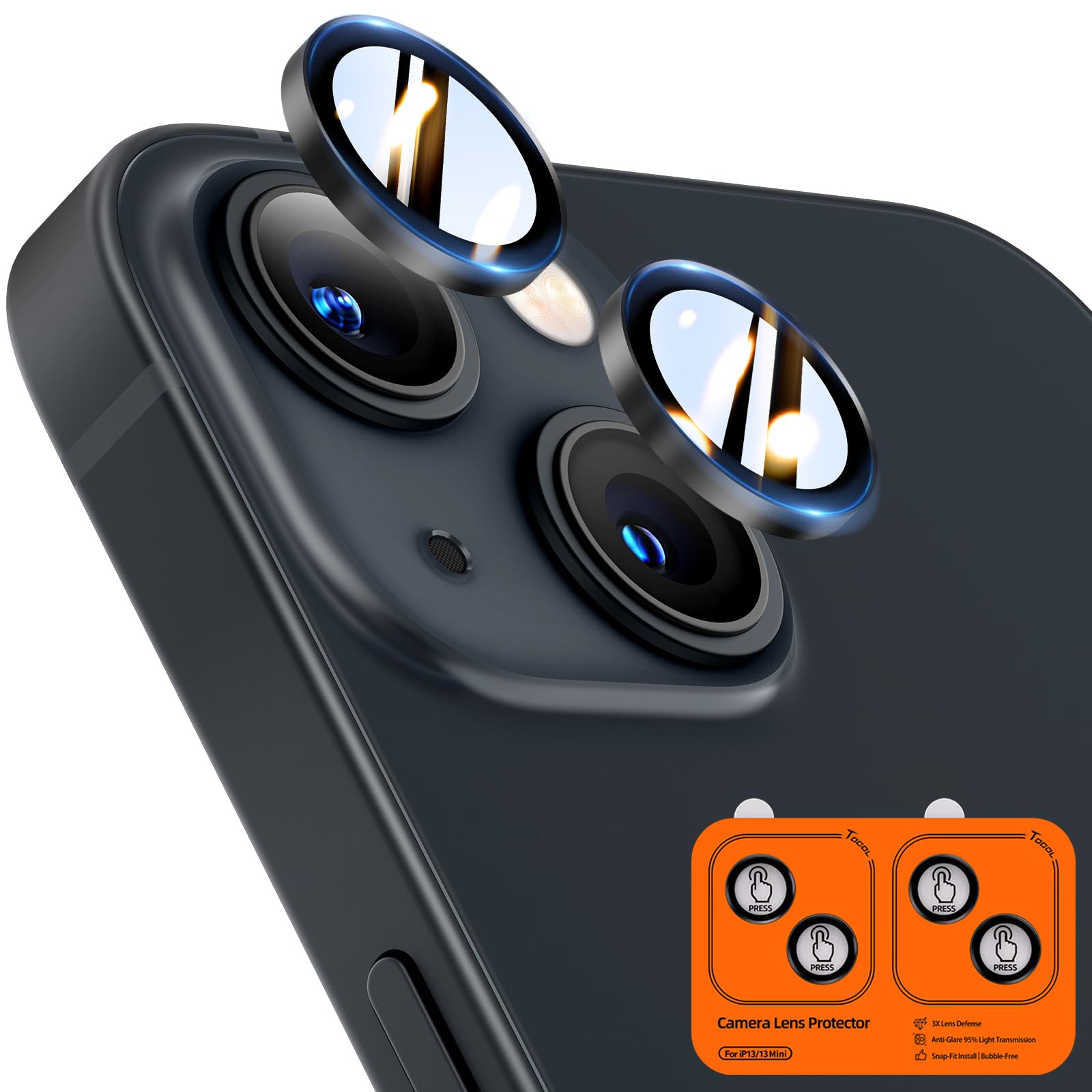 TOCOL Kameraschutz für iPhone Serie