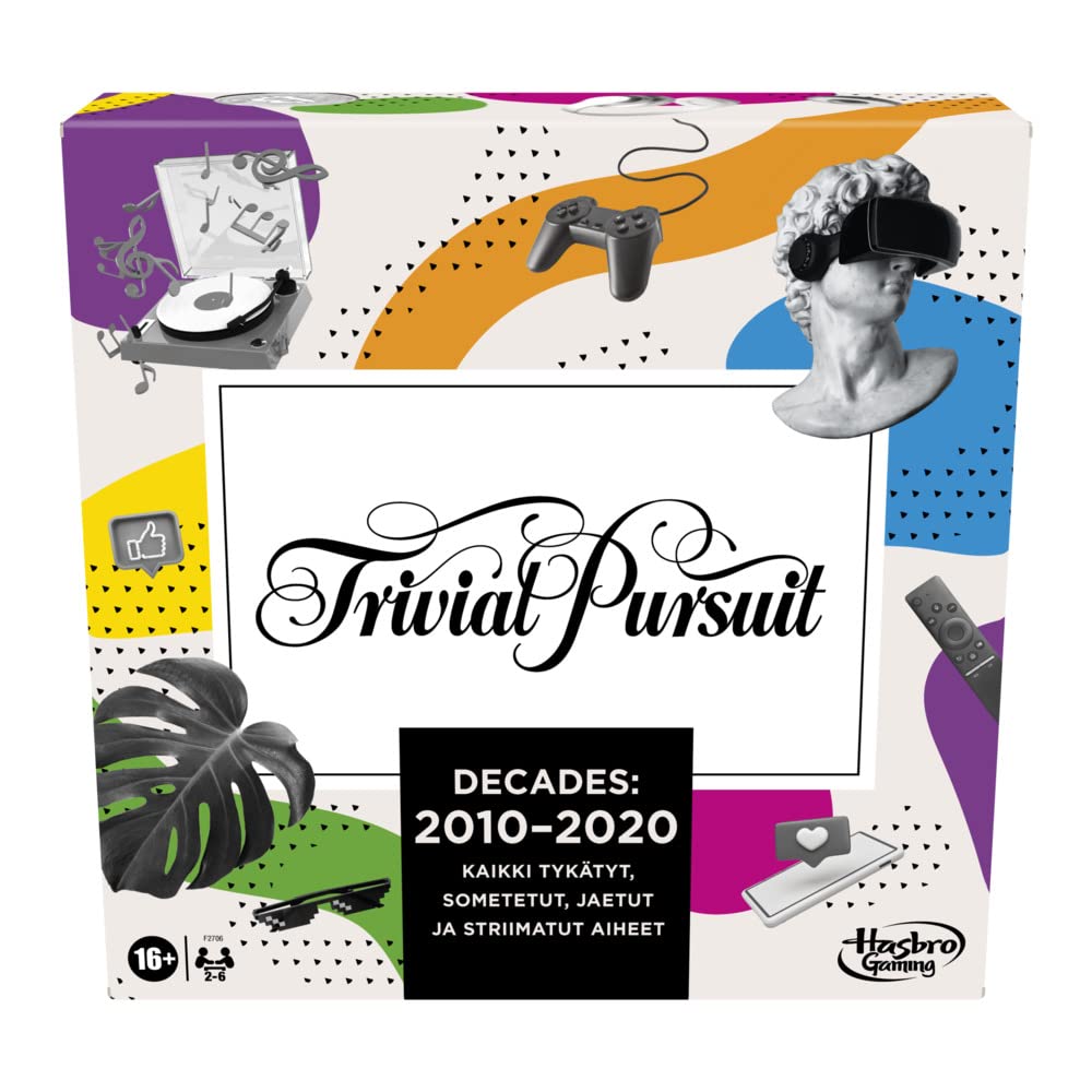 Hasbro Gaming Trivial Pursuit Decades 2010 to 2020 Gioco da tavolo Cultura generale (TRIVIAL PURSUIT DECADES 2010 TO 2020 F)