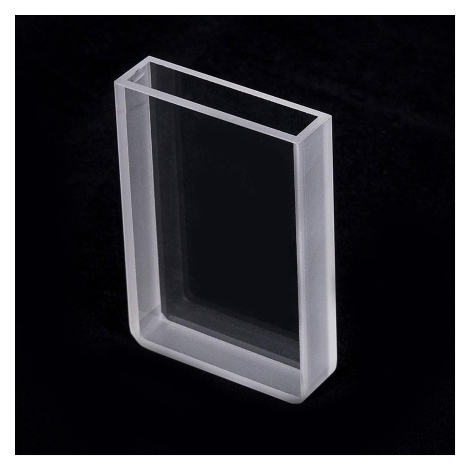 Colorimeter Cuvette, Sample Cell With Round Bottom, Large Transparent Surface, High Borosilicate Glass Cuvette(55 * 54 * 9mm)