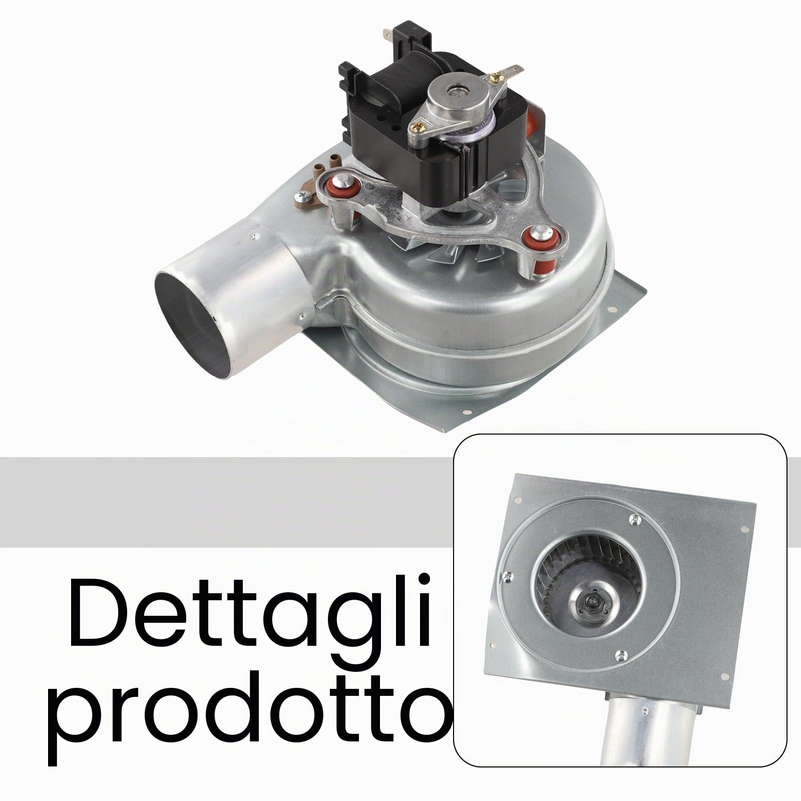 Ventilatore per camino, 35 W, resistente alle alte temperature, a basso rumore, 220 V, per armadi, gonfiabili, griglie