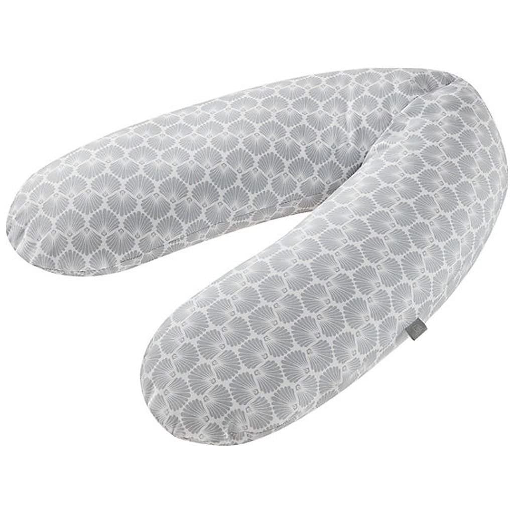 Rotho Babydesign Almohada de lactancia Multi, 190 x 35 cm, Desde 0 meses, Lavable a máquina, Hipoalergénica, Seashell Shape