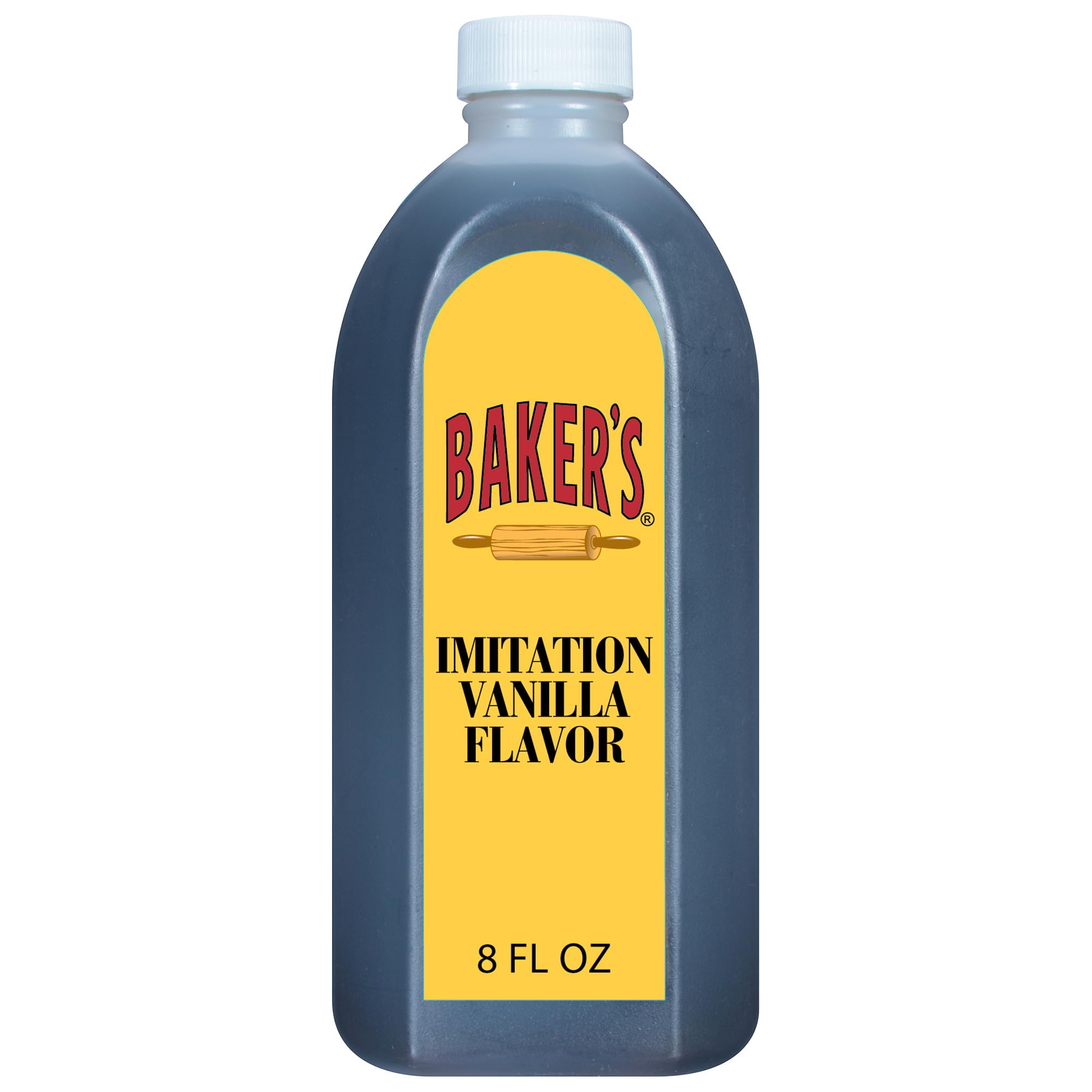 Baker's Imitation Vanilla Flavor, 8 fl oz (Pack of 24)