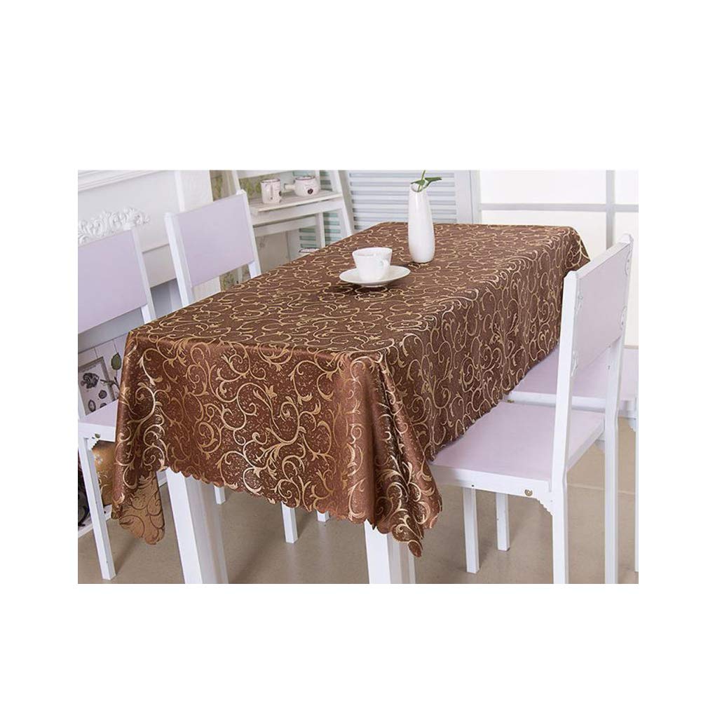 Nappe de cuisine marron REYG contre la poussière et les taches de repas