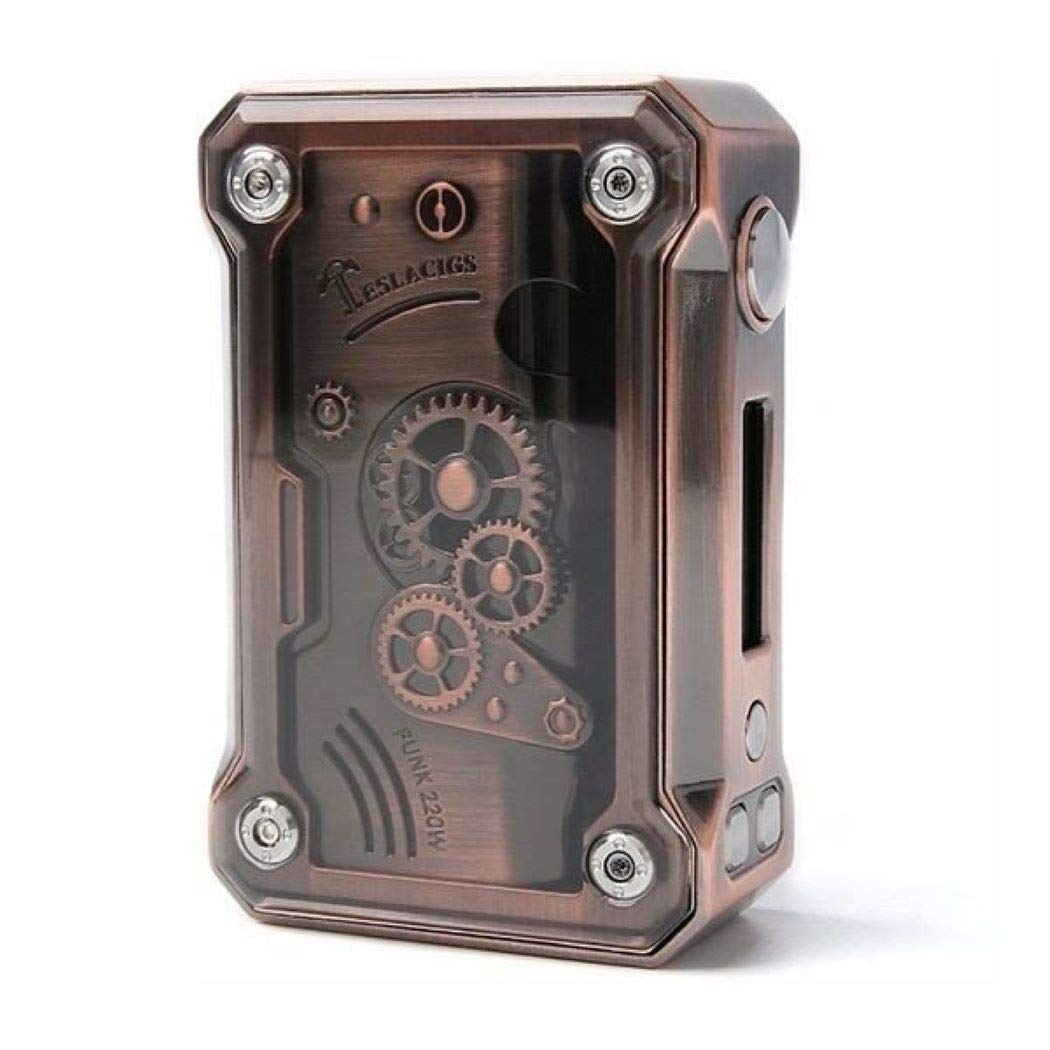 elfbar nachfüll pod läuft aus Modbox Tesla Punk 220W look steampunk et chipset performant