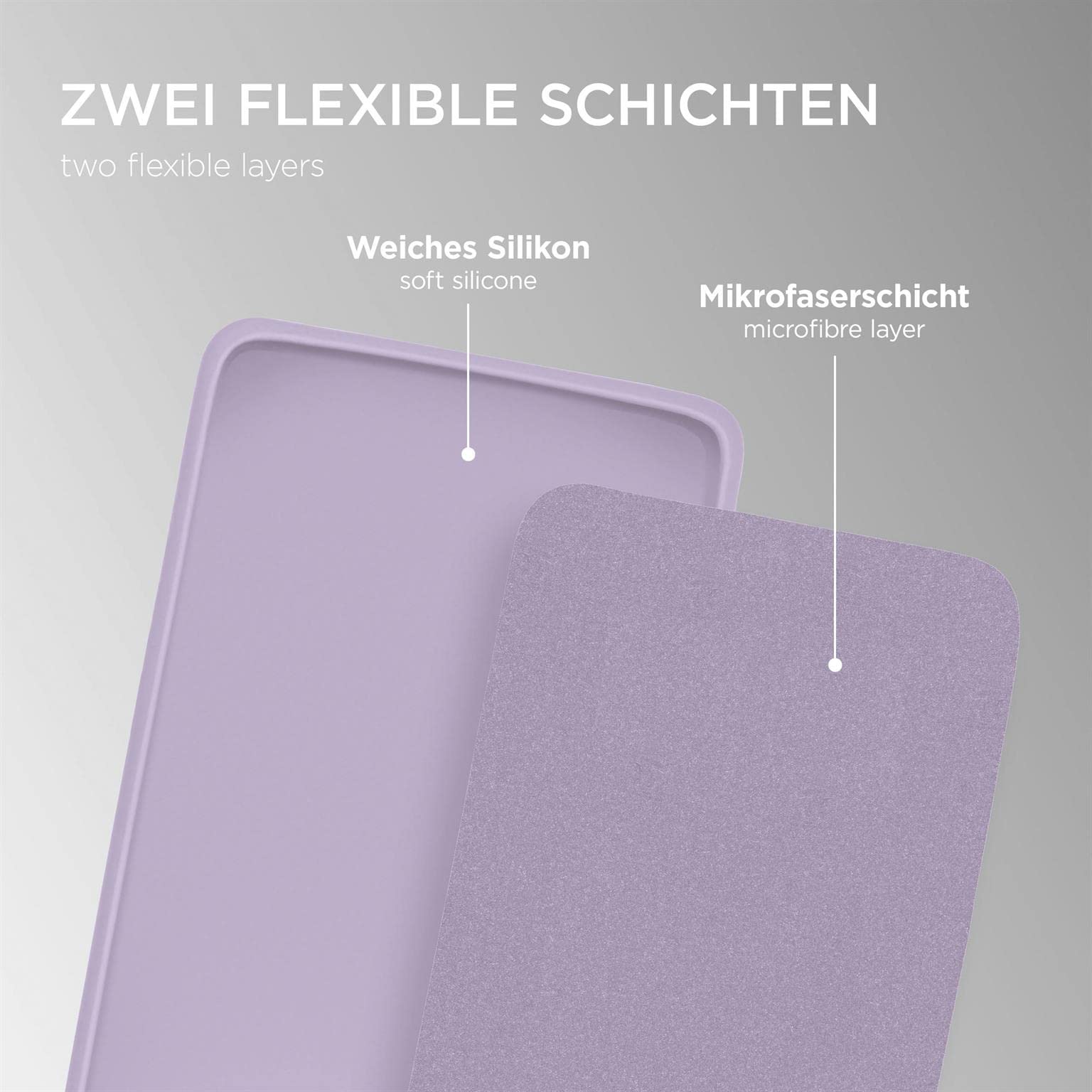 ONEFLOW Custodia In Silicone Per Xiaomi Poco X4 Pro 5G - Cover Morbida Opaca A Doppio Strato Con Protezione Fotocamera - 2